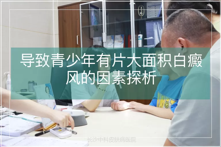 导致青少年有片大面积白癜风的因素探析