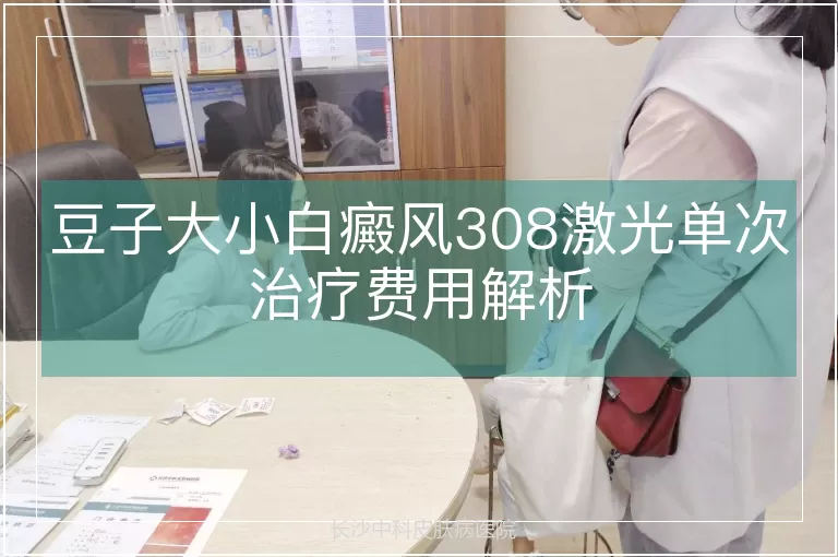 豆子大小白癜风308激光单次治疗费用解析